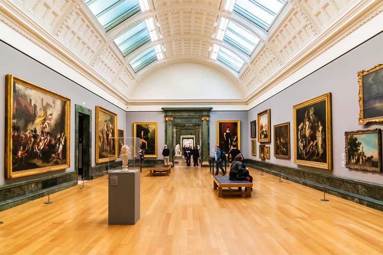 Interior de la National Gallery