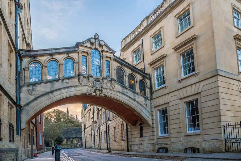 Puente de los Suspiros, en Oxford