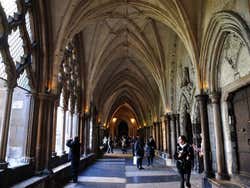 Claustro de la Abadía de Westminster en Londres