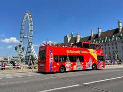 Vistas autobús turístico City Sightseeing Londres