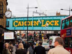 Camden Town y su famoso puente Camden Lock