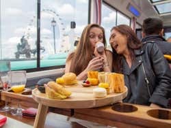Autobús del té de la tarde Londres