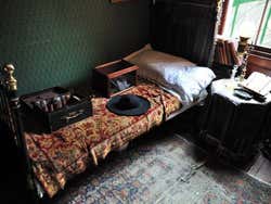 Habitación en el Museo de Sherlock Holmes de Londres