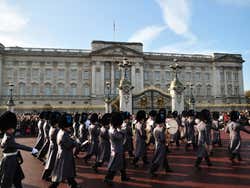 Palacio de Buckingham, forografía del Cambio de Guardia de Londres