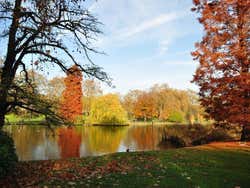 Día de otoño en Londres en St James Park