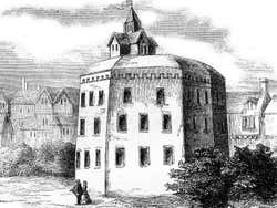 Ilustración del Teatro Globe de Londres