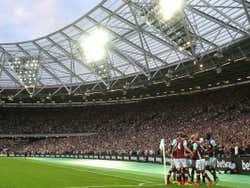 Día de partido en el Estadio West Ham de Londres